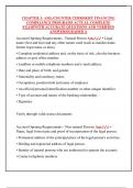 CHAPTER 3&colon; AML&sol;COUNTER-TERRORIST FINANCING  COMPLIANCE PROGRAMS ACTUAL COMPLETE  EXAM&vert;WITH ACCURATE QUESTIONS AND VERIFIED  ANSWERS&vert;GRADED A 