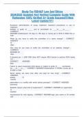 Study For RDHAP Law And Ethics  2024&sol;2025 Updated And Verified Complete Guide With Rationales 100&percnt; Verified A&plus; Grade Assured&excl;&excl;&excl;&excl;New Latest Update&excl;&excl;&excl;&excl;&excl;&excl;