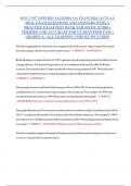 WGU C957 APPLIED ALGEBRA OA EXAM 2024 &vert; ACTUAL REAL EXAM QUESTIONS AND ANSWERS WITH A PRACTICE EXAM TEST BANK AND STUDY GUIDE &vert; VERIFIED AND ACCURATE FOR GUARANTEED PASS &vert; GRADED A &vert; ALL LEARNING CHECKS INCLUDED