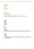 NURS 225 Exam 1 Liberty University Exam Questions With Correct Answers&period;