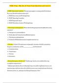 NERC Prep - Bal&comma; Int&comma; & Trans Exam Questions and Answers