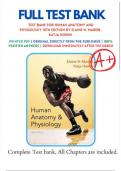Test Bank For Human Anatomy and Physiology 10th Edition by Elaine N&period; Marieb &comma; Katja Hoehn 9780321927040 Chapter 1-29 Complete Guide&period;