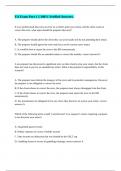 EA Exam Part 1 &vert;&vert; 100&percnt; Verified Answers&period;