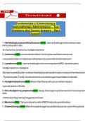 Fundamentals of Chemotherapy Immunotherapy Administration &ndash; Test Questions And Correct Answers &ndash; Best Scored&excl;&excl;