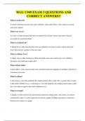 WGU C949 EXAM 3 QUESTIONS AND CORRECT ANSWERS&excl;&excl;