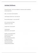 United Airlines Exam Study Questions Fully Solved&period;