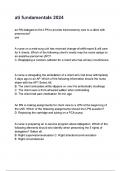 ati fundamentals 2024 NEWEST ACTUAL EXAM QUESTIONS AND CORRECT ANSWERS ALREADY