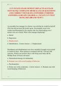 LVN NCLEX EXAM NEWEST 2025 ACTUAL EXAM  TEST BANK&vert; COMPLETE 500 REAL EXAM QUESTIONS  AND CORRECT DETAILED ANSWERRS &lpar;VERIFIED  ANSWERS&rpar; ALREADY GRADED A&plus;&vert; NCLEX LVN TEST  BANK 2025 &lpar;BRAND NEW&excl;&excl;&rpar; 