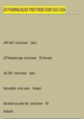 ATI Pharmacology Proctored Exam 2025 Study Guide questions & complete solution&semi; Graded A&plus;