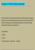 Nursing Pharmacology&colon; Proctored Exam Questions and Detailed Solutions&semi; 100&percnt; fully solved