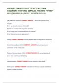 AFAA GFI EXAM PREP LATEST ACTUAL EXAM  QUESTIONS AND WELL DETAILED ANSWERS NEWEST  2025&vert;&vert; GRADED A&plus;&vert;LATEST UPDATE 2025&sol;26 