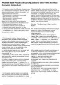 PRAXIS 5205 Practice Exam Questions with 100&percnt; Verified Answers Graded A&plus;