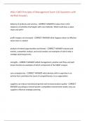 WGU C483 Principles of Management Exam 126 Questions with  Verified Answers&comma;100&percnt;CORRECT