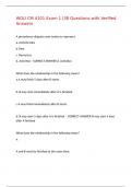 WGU CM 4101 Exam 1 &vert;38 Questions with Verified Answers&comma;100&percnt;CORRECT