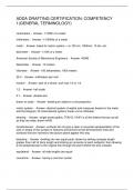 ADDA DRAFTING CERTIFICATION&colon; COMPETENCY 1&lpar;GENERAL TERMINOLOGY&rpar;