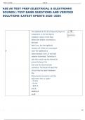 Exam &lpar;elaborations&rpar; ASE A6  