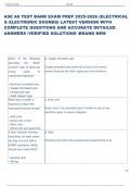Exam &lpar;elaborations&rpar; ASE A6  
