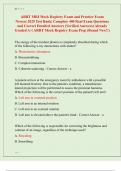 ARRT MRI Mock Registry Exam and Practice Exam  Newest 2025 Test Bank&vert; Complete 400 Real Exam Questions  and Correct Detailed Answers &lpar;Verified Answers&rpar; Already  Graded A&plus;&vert; ARRT Mock Registry Exam Prep &lpar;Brand New&excl;&excl;&rpar; 