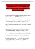 HSC 4502 Unit 2 LATEST UPDATED 2025&sol;2026  Exam with COMPLETE QUESTIONS AND SURE VERIFIED SOLUTIONS 100&percnt;
