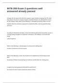 INTB 200 Exam 2 questions well answered already passed 