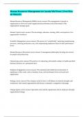 Human Resources Management in Canada Mid Term &vert;&vert; Zero Flaw on Answers&period;