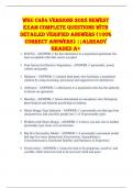 WGU C484 VERSIONS 2025 NEWEST EXAM COMPLETE QUESTIONS WITH DETAILED VERIFIED ANSWERS &lpar;100&percnt; CORRECT ANSWERS&rpar; &vert;&vert;ALREADY GRADED A&plus;