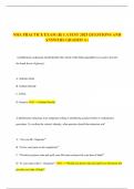 NHA PRACTICE EXAM &lpar;B&rpar; LATEST 2025 QUESTIONS AND ANSWERS GRADED A&plus;