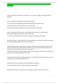PMHNP Certification 2025&sol;2026 Exam Study QUESTIONS WITH VERIFIED SOLUTIONS GRADED A&plus;