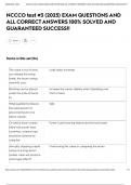 NCCCO test &num;3 &lpar;2025&rpar; EXAM QUESTIONS AND ALL CORRECT ANSWERS 100&percnt; SOLVED AND GUARANTEED SUCCESS&excl;&excl;