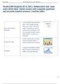 Exam &lpar;elaborations&rpar; TExES CORE Subjects EC-6 &lpar;391&rpar;  
