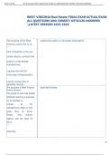 Exam &lpar;elaborations&rpar; WEST VIRGINIA Real Estate  