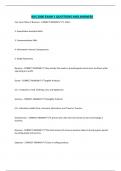 BUS 2000 EXAM 1 QUESTIONS AND ANSWERS
