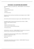 CCSS EXAM 2 SLS QUESTIONS AND ANSWERS&period;
