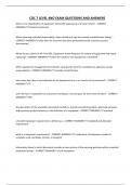 CDC 7 LEVEL 4NO EXAM QUESTIONS AND ANSWERS