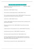 ANSC 1011 EXAM 1 QUESTIONS AND ANSWERS
