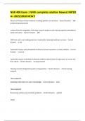 NUR 400 Exam 1 With complete solution Newest RATED A&plus; 2025&sol;2026 NEW&excl;&excl;
