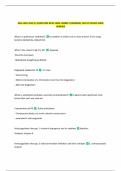 NSG 4330&colon; QUIZ 1&vert; QUESTIONS WITH 100&percnt; CORRECT ANSWERS&vert; LATEST UPDATE 100&percnt;  VERIFIED 