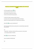 NSG4330 Exam &vert; QUESTIONS WITH 100&percnt; CORRECT ANSWERS&vert; LATEST UPDATE 100&percnt;  VERIFIED