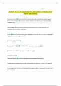 PACKAGE-&colon;&colon;NSG 4330 EXAMS WITH CORRECT ANSWERS 