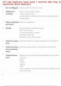 ATI Comp Predictor Study Guide &vert; Verified 2025 Prep for Guaranteed NCLEX Readiness