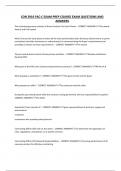 CON 3910 FAC-C EXAM PREP COURSE EXAM QUESTIONS AND ANSWERS