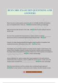 BUSN 3001 EXAM 2025 QUESTIONS AND ANSWERS