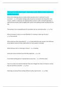 PetSmart Certification Exam &vert; Questions with 100&percnt; Correct Answers &vert; Verified Solutions