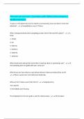 Petsmart pet care test &vert; Questions with 100&percnt; Correct Answers &vert; Verified Solutions