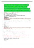 phar 100 EXAM 2025 &vert; ALL CURRENT EXAM VERSIONS 2025  &vert; ACCURATE REAL EXAM  QUESTIONS AND ANSWERS &vert; ACCURATE AND VERIFIED FOR GUARANTEED PASS &vert; GRADED A 