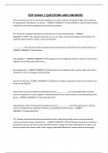 EDP EXAM 1 QUESTIONS AND ANSWERS