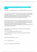 SNHD Protocols &vert; Questions with 100&percnt; Correct Answers &vert; Verified Solutions