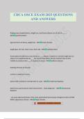 CDCA OSCE EXAM 2025 QUESTIONS AND ANSWERS