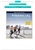 Test Bank for Financial Accounting&comma; 12th Edition By Weygandt&comma; Kimmel and Mitchell Verified Chapters 1 - 13 &comma; Complete Newest Version
