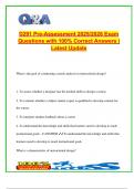 D291 Pre-Assessment Exam Prep 2025&sol;2026 &ndash; 200&plus; ADDIE&comma; SAM&comma; UbD&comma; Design Thinking&comma; Learning Theories&comma; and Instructional Strategies Questions with Verified Answers